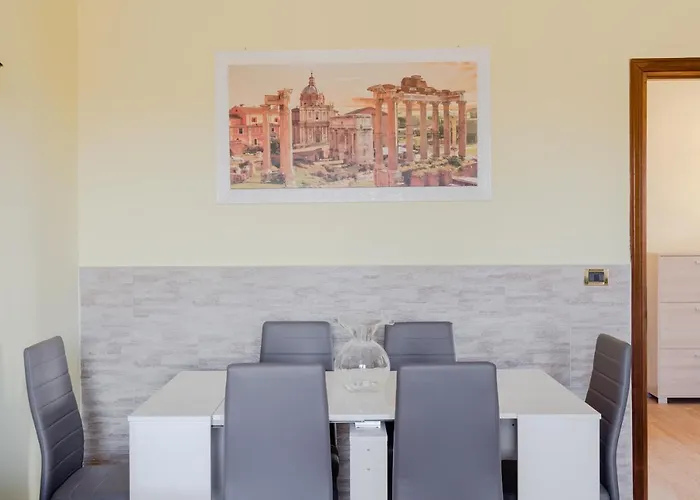 Appartement Le Rondini Apartment, 5 Persone, 2 Balconi, Policlinico Tor Vergata E Casilino, Metro C Torre Maura Per Il Colosseo A 10 Minuti, Wi-fi, Aria Condizionata *
